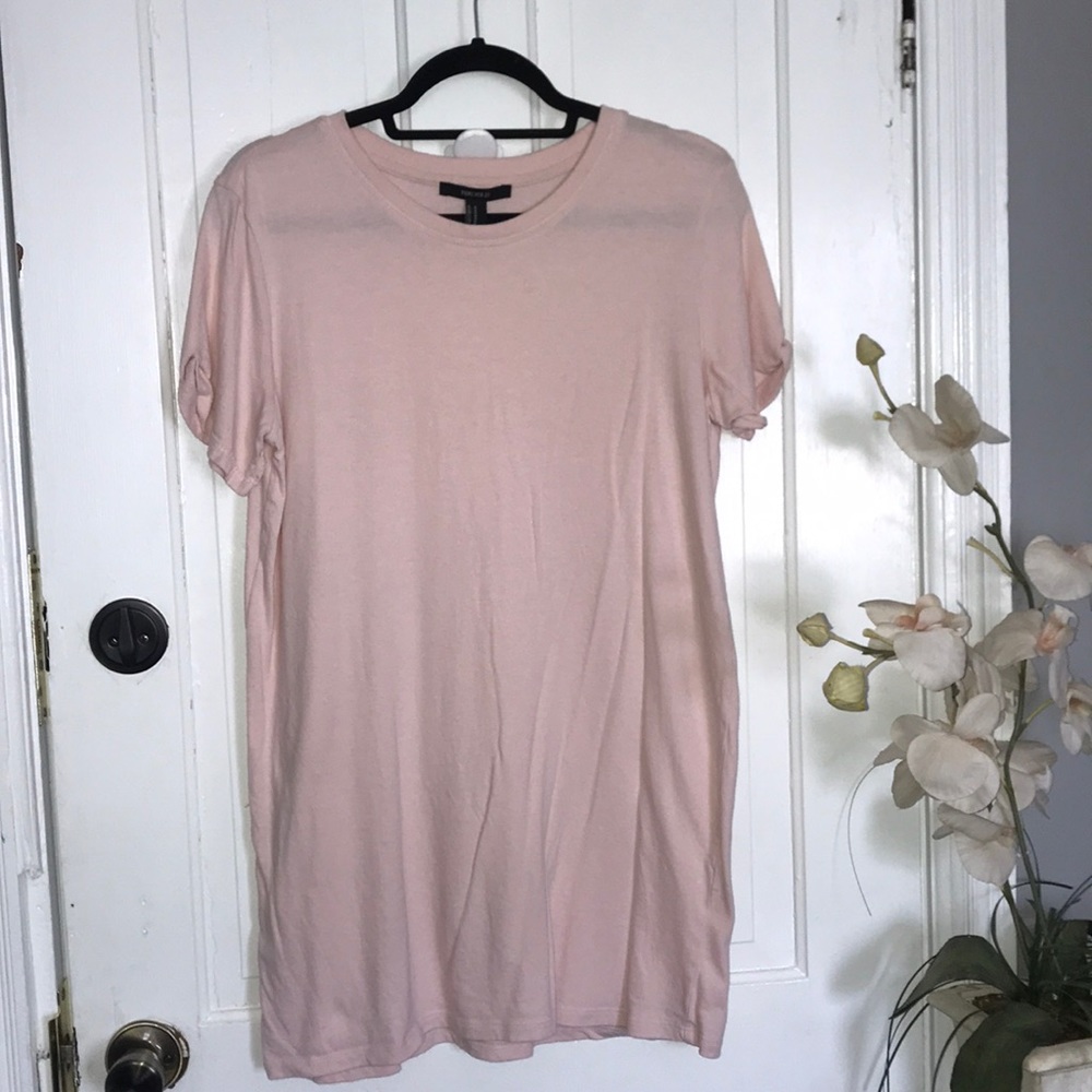 F21 tee shirt dress